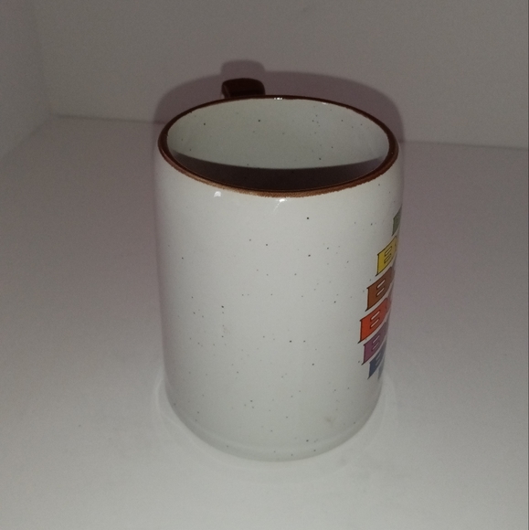 VTG Boston Mass. Rainbow Spellout Souvenir Coffee Mug - Coffee Tea Drinking Mug - Picture 9 of 12